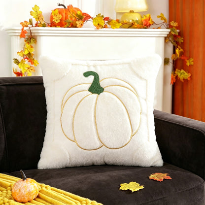 Fall Pumpkin Decorative Pillow Cover
