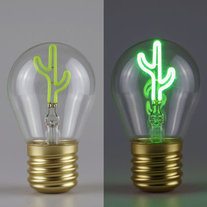 Rechargeable Rainbow LED Bulb Lamp with USB Charging