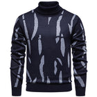 Men’s Fleece-Lined High-Neck Sweater