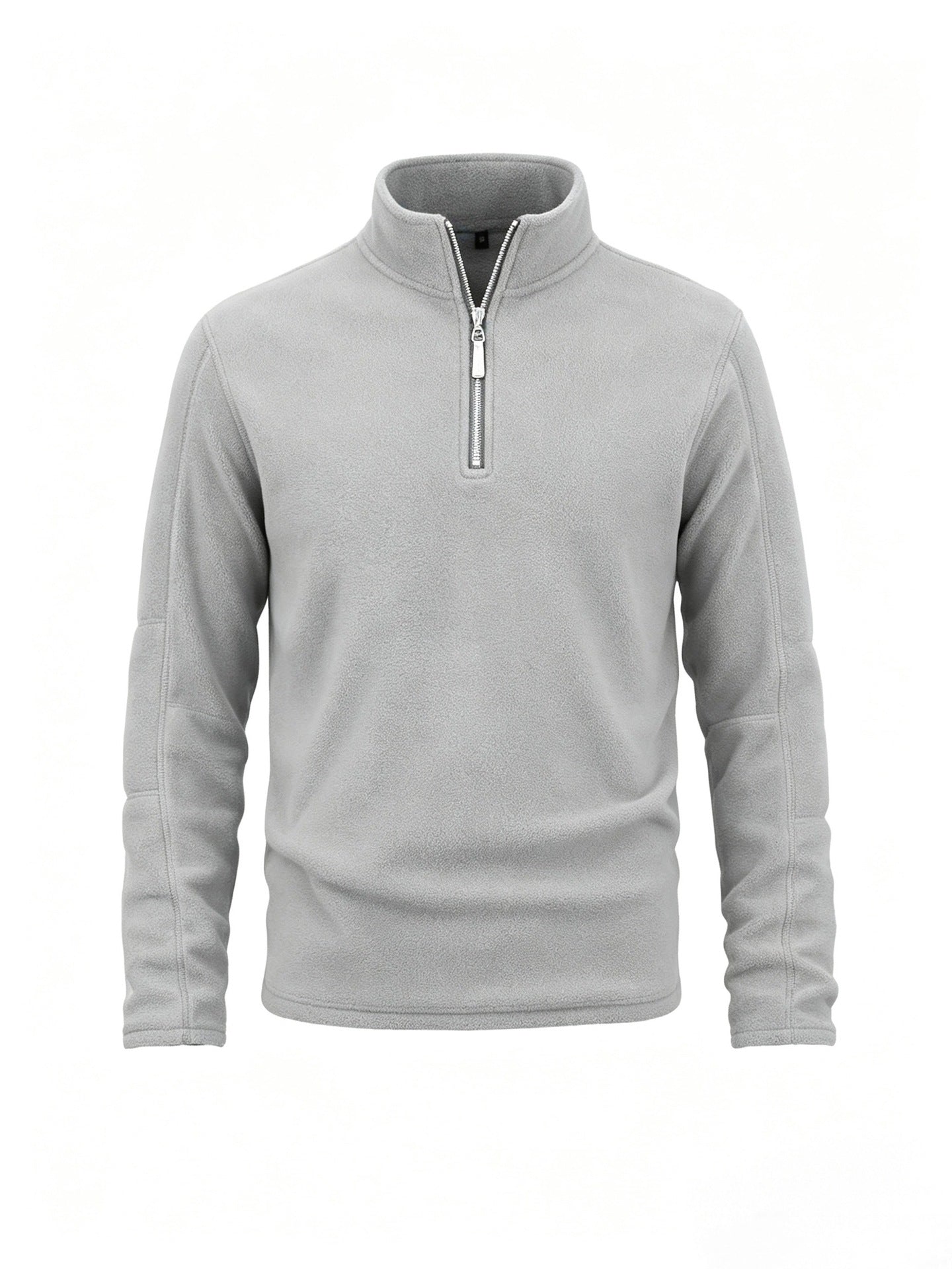 Men's Warm Fleece Quarter-Zip Pullover