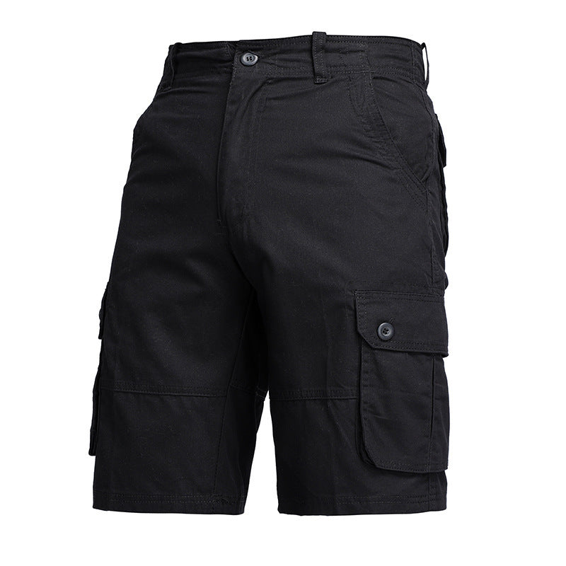 Men's Relaxed-Fit Multi-Pocket Cargo Shorts