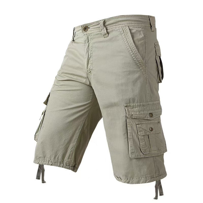 Men's Relaxed-Fit Multi-Pocket Cargo Shorts