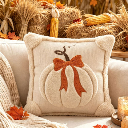 Fall Pumpkin Decorative Pillow Cover