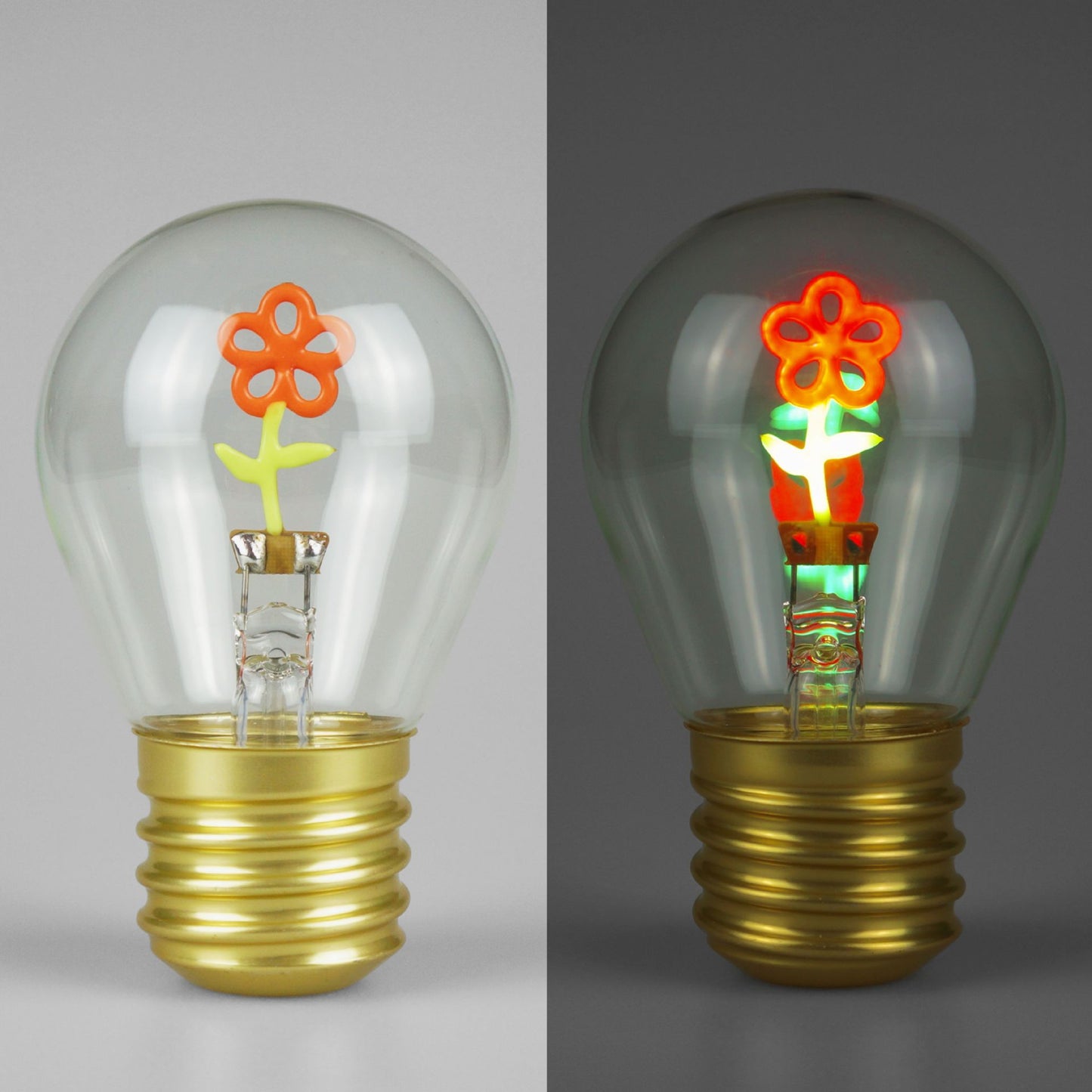 Rechargeable Rainbow LED Bulb Lamp with USB Charging