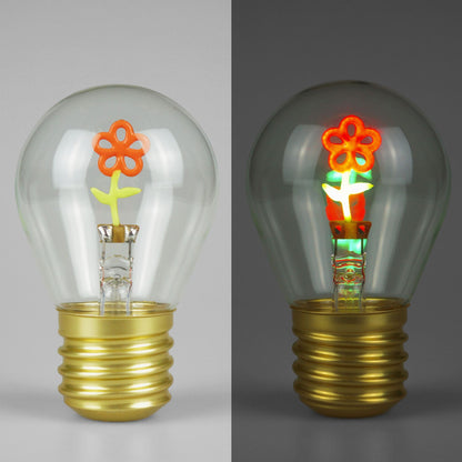 Rechargeable Rainbow LED Bulb Lamp with USB Charging