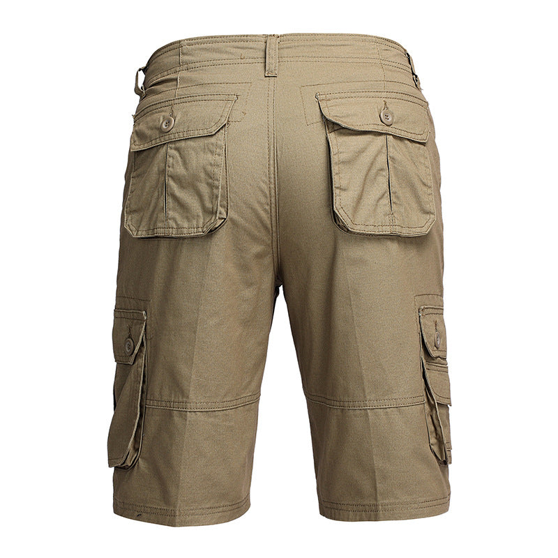 Men's Relaxed-Fit Multi-Pocket Cargo Shorts