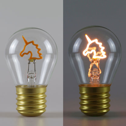 Rechargeable Rainbow LED Bulb Lamp with USB Charging