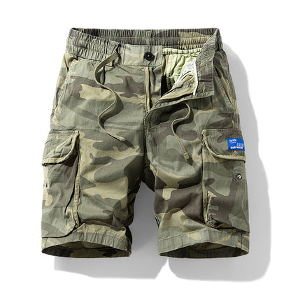 Men's Camo Cargo Shorts Multi‑Pocket Casual Work Shorts