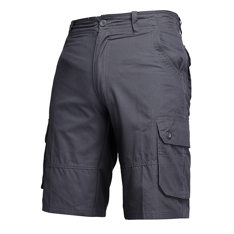 Men's Relaxed-Fit Multi-Pocket Cargo Shorts