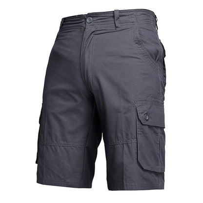 Men's Relaxed-Fit Multi-Pocket Cargo Shorts