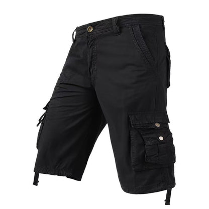 Men's Relaxed-Fit Multi-Pocket Cargo Shorts
