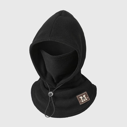 One-piece Flannel Warm Mask Hat for Cycling
