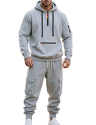 Novarillo Multi-Pocket Half-Zip Hoodie — Top or Two-Piece Set