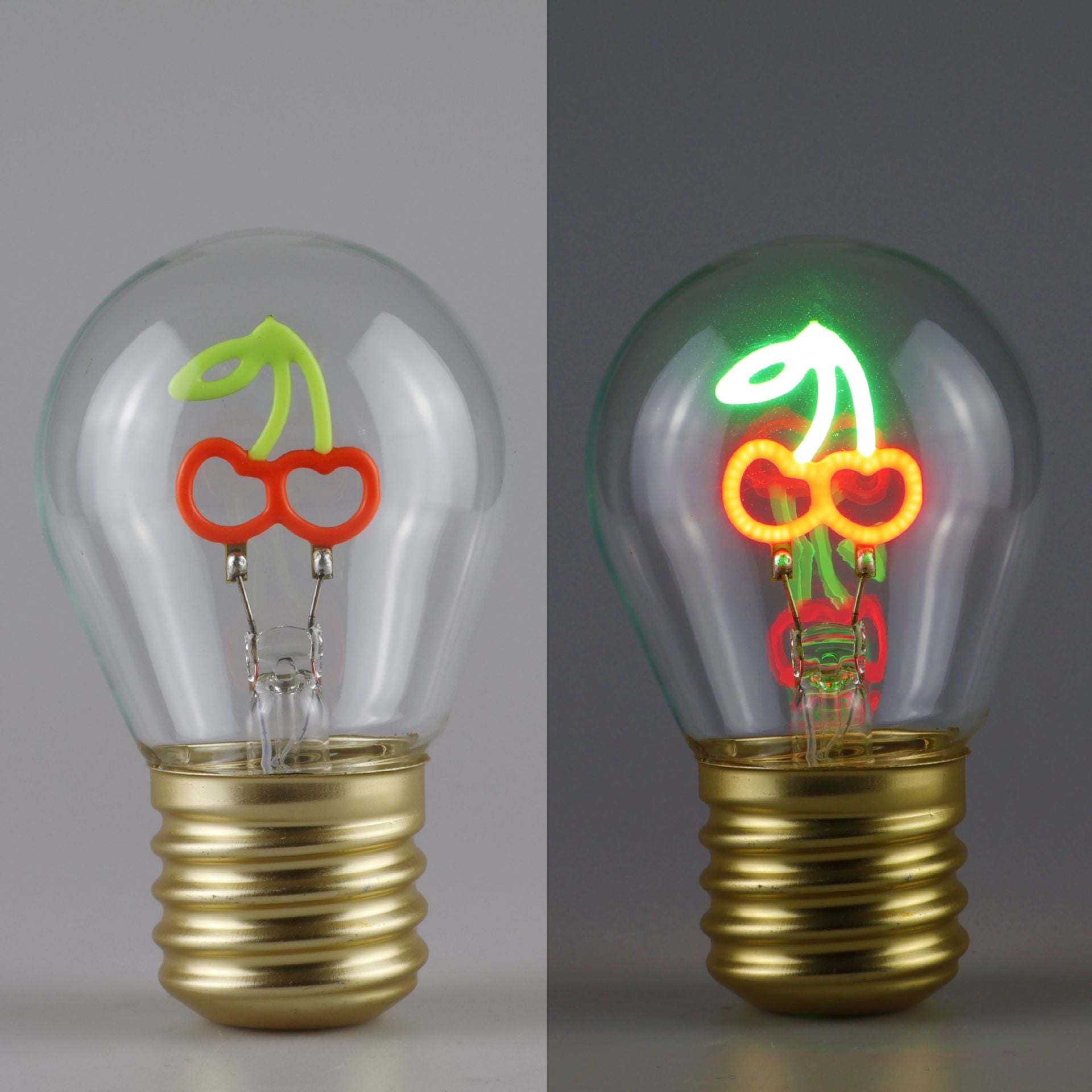 Rechargeable Rainbow LED Bulb Lamp with USB Charging
