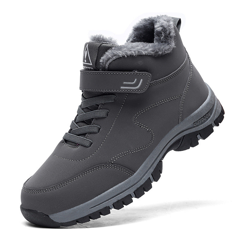 Fleece-Lined Non-Slip Winter Boots