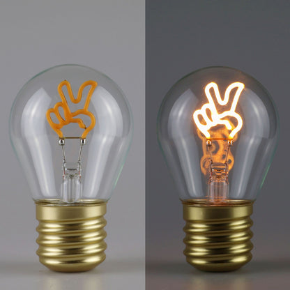 Rechargeable Rainbow LED Bulb Lamp with USB Charging