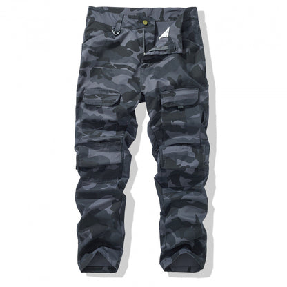 Men's Multi-Pocket Camouflage Cargo Pants