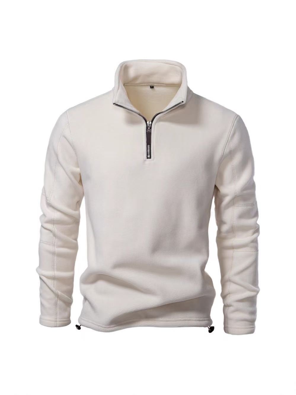 Men's Warm Fleece Quarter-Zip Pullover