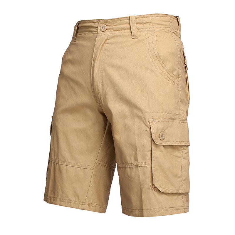 Men's Relaxed-Fit Multi-Pocket Cargo Shorts