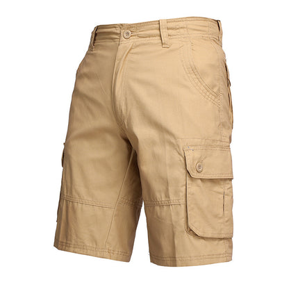 Men's Relaxed-Fit Multi-Pocket Cargo Shorts