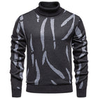 Men’s Fleece-Lined High-Neck Sweater