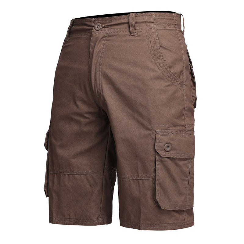Men's Relaxed-Fit Multi-Pocket Cargo Shorts