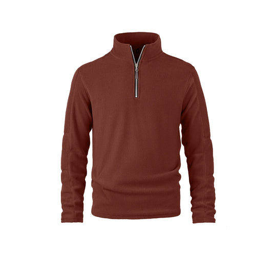 Men's Warm Fleece Quarter-Zip Pullover