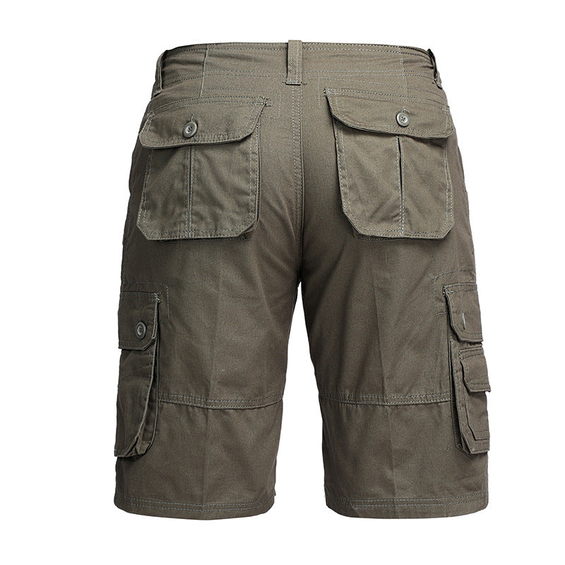 Men's Relaxed-Fit Multi-Pocket Cargo Shorts