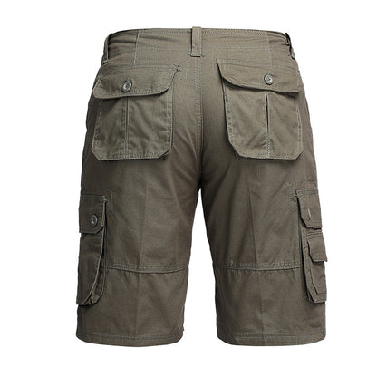 Men's Relaxed-Fit Multi-Pocket Cargo Shorts