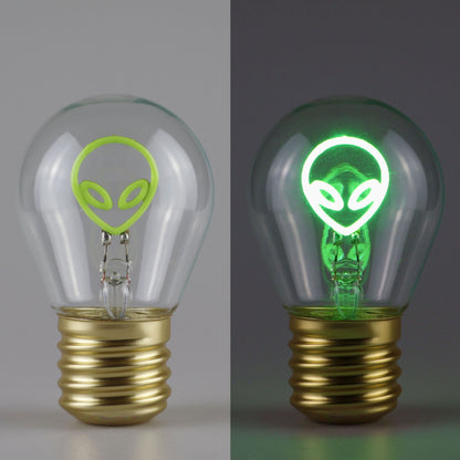 Rechargeable Rainbow LED Bulb Lamp with USB Charging