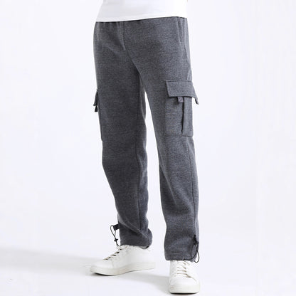 Men's Relaxed Fit Multi-Pocket Cargo Jogger Pants