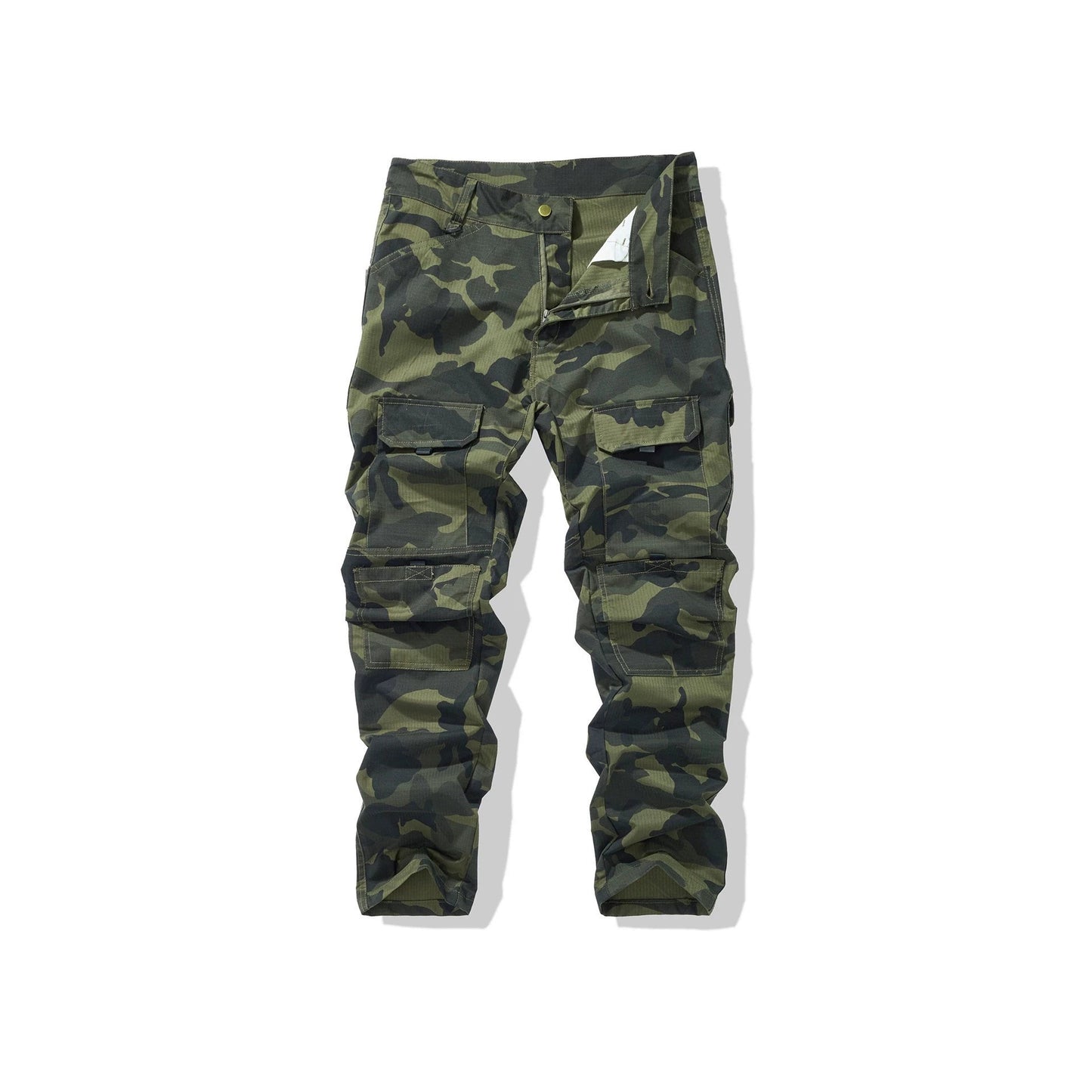 Men's Multi-Pocket Camouflage Cargo Pants
