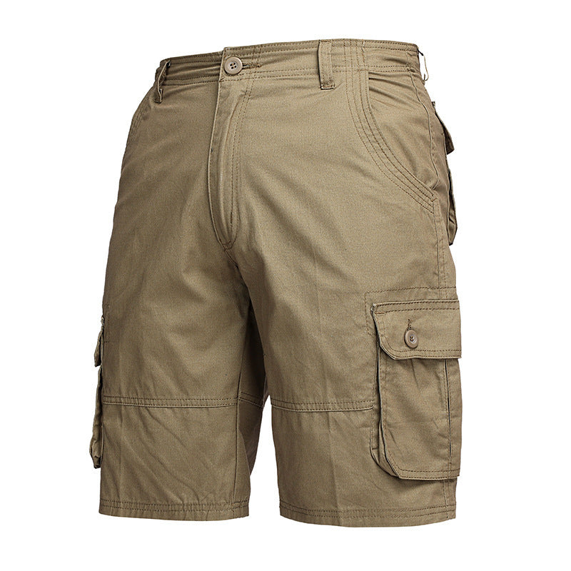 Men's Relaxed-Fit Multi-Pocket Cargo Shorts