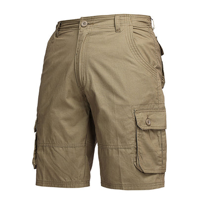 Men's Relaxed-Fit Multi-Pocket Cargo Shorts
