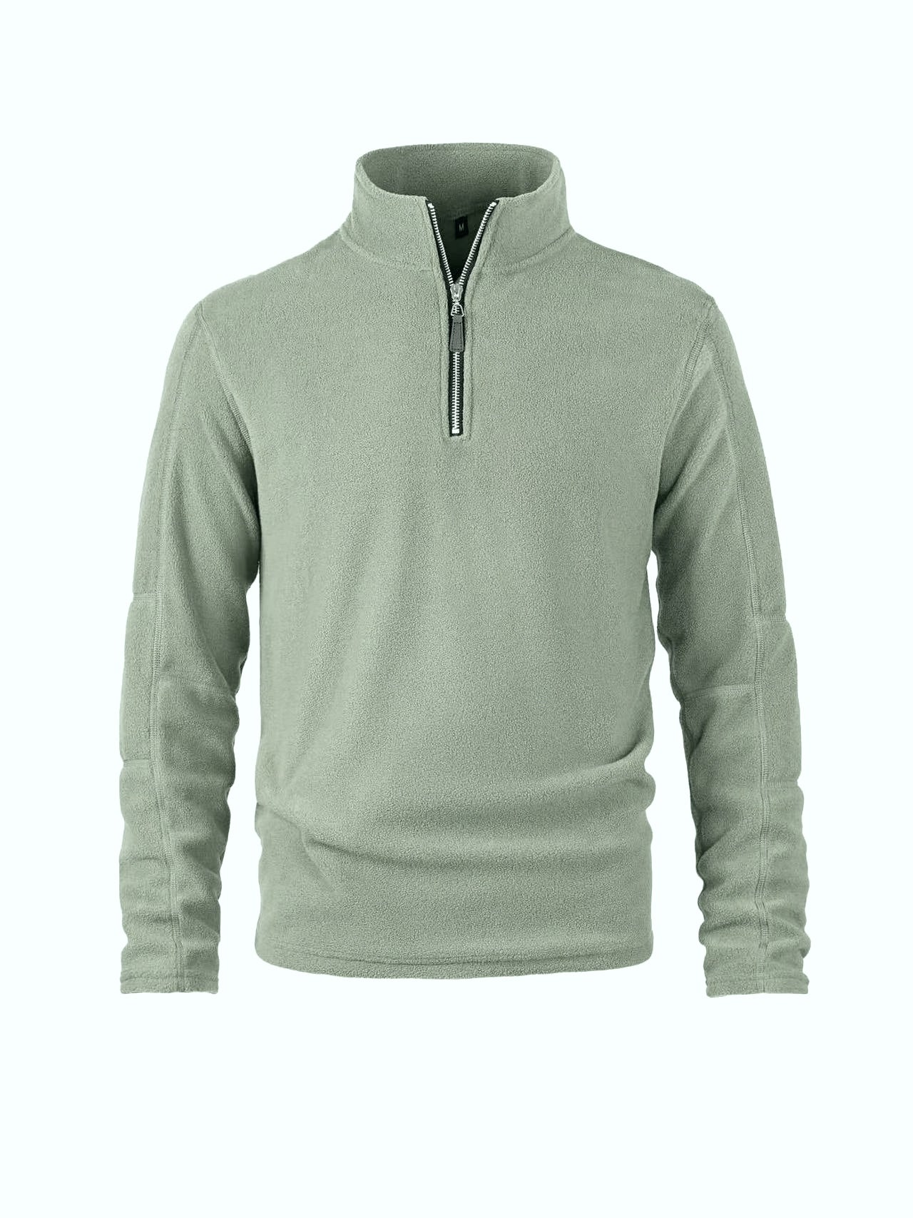 Men's Warm Fleece Quarter-Zip Pullover