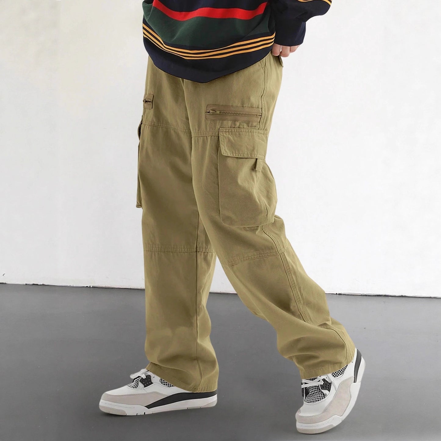 Men's Vintage Relaxed-Fit Cargo Pants