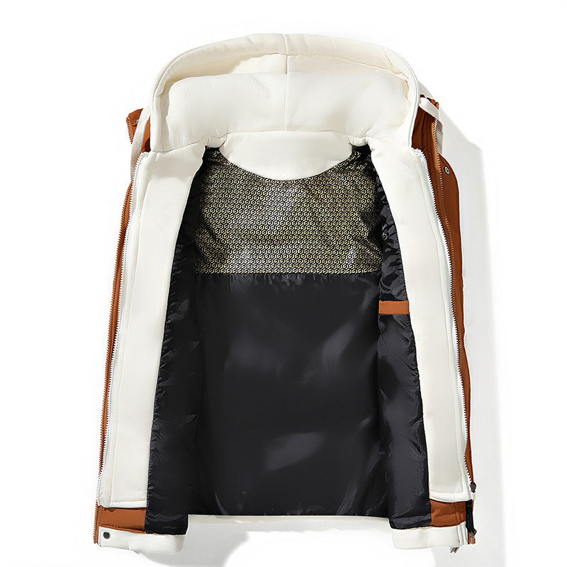 Hooded Quilted Puffer Vest
