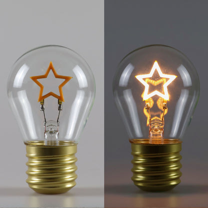 Rechargeable Rainbow LED Bulb Lamp with USB Charging