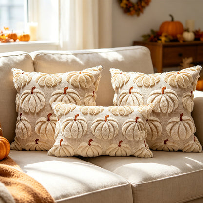Fall Pumpkin Decorative Pillow Cover