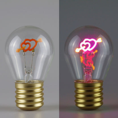 Rechargeable Rainbow LED Bulb Lamp with USB Charging