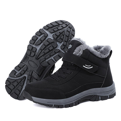 Fleece-Lined Non-Slip Winter Boots