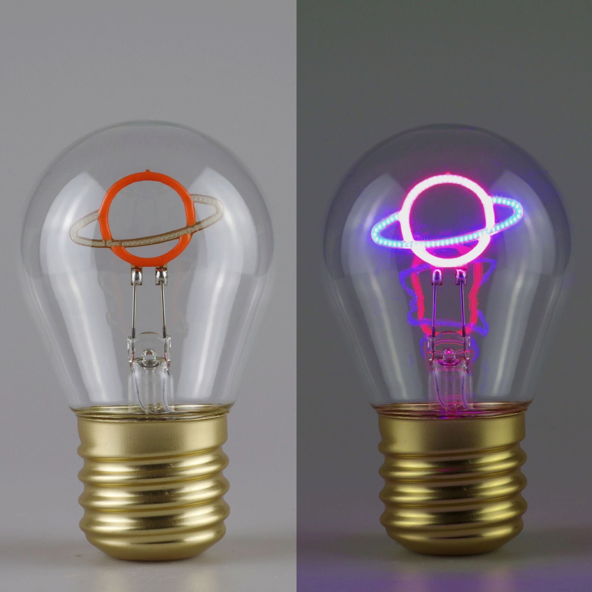 Rechargeable Rainbow LED Bulb Lamp with USB Charging
