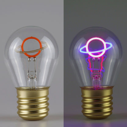 Rechargeable Rainbow LED Bulb Lamp with USB Charging