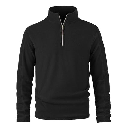 Men's Warm Fleece Quarter-Zip Pullover