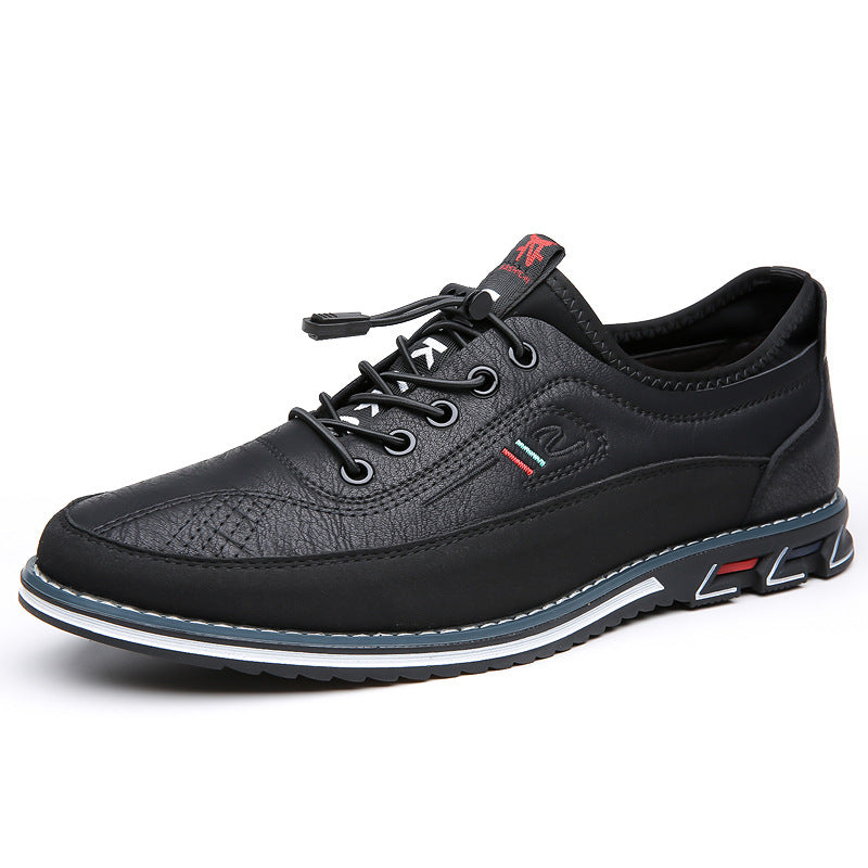 Men's Versatile Soft-soled Casual Leather Shoes