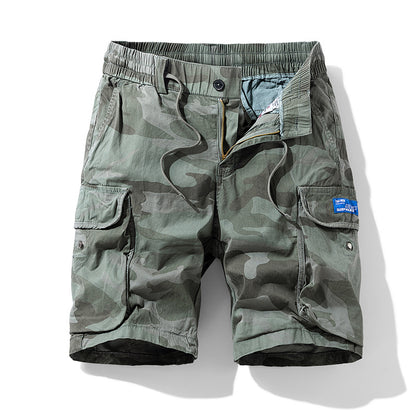 Men's Camo Cargo Shorts Multi‑Pocket Casual Work Shorts
