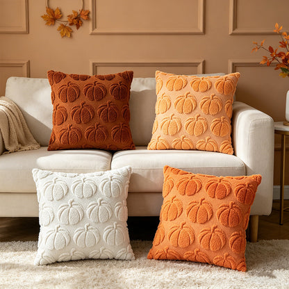 Fall Pumpkin Decorative Pillow Cover