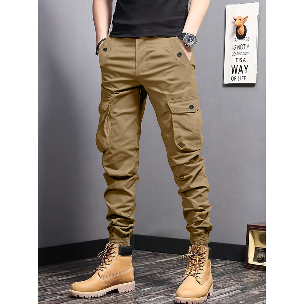 Men's Tapered Multi-Pocket Cargo Joggers