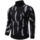 Men’s Fleece-Lined High-Neck Sweater