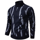 Men’s Fleece-Lined High-Neck Sweater